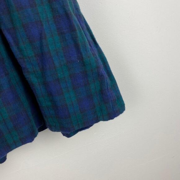 Vintage Girls Daisies & Doodlebugs Plaid Bow Dress - Picture 4 of 9